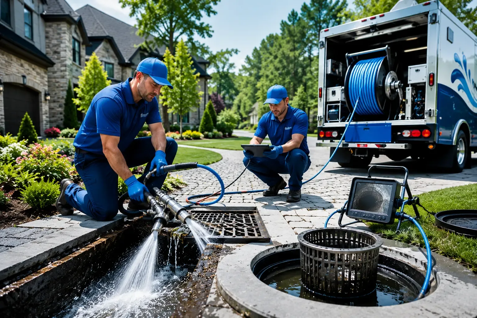 Local outdoor drain cleaning professionals in Flemingsburg, KY